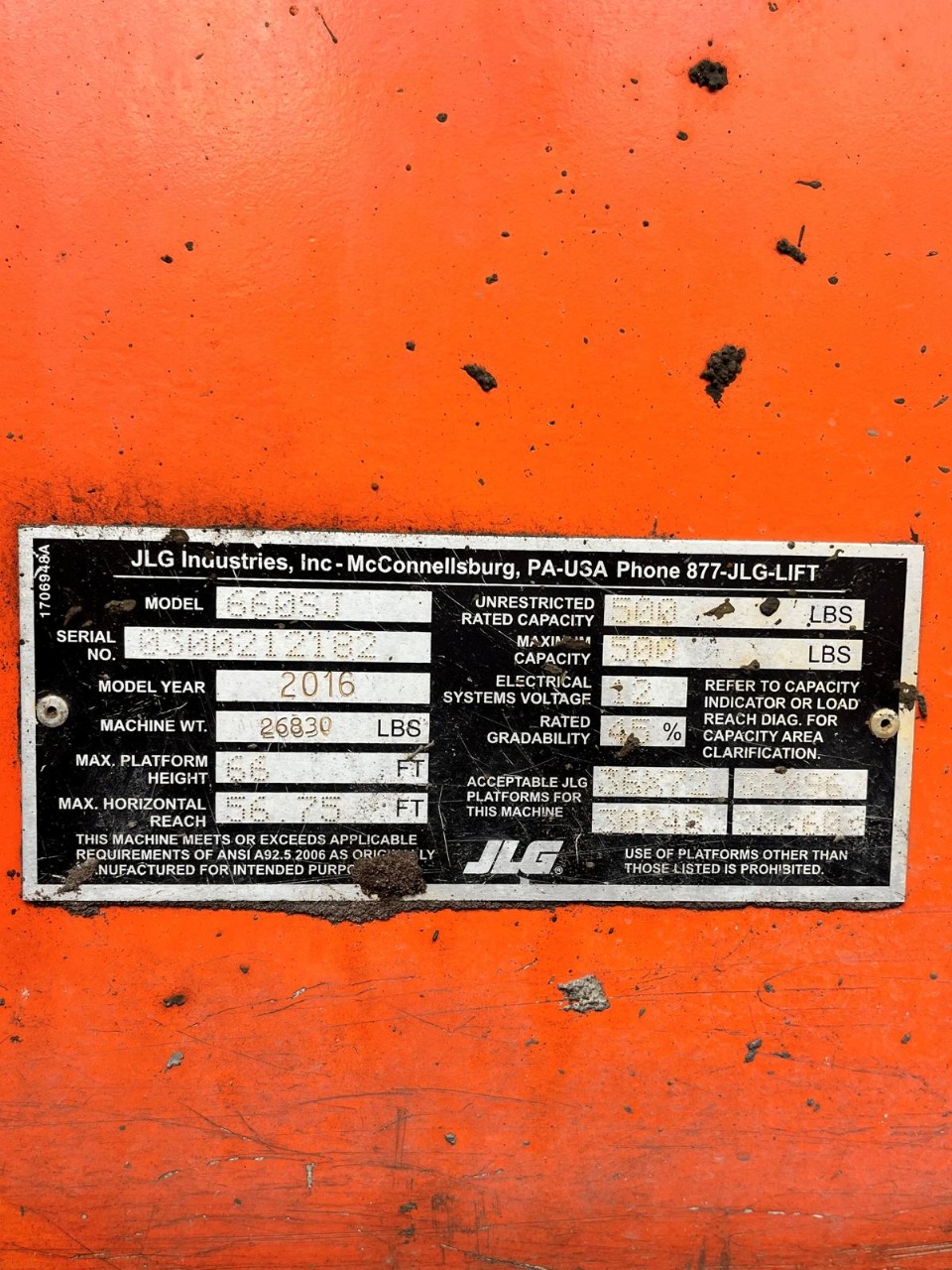 Sold - Telescopic Boom Lift - View 7